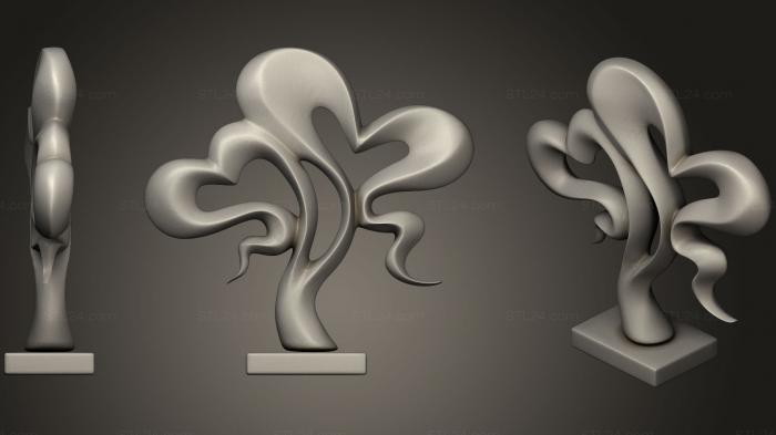 Статуэтки и статуи разные (Скульптура Хартса, STKR_0833) 3D модель для ЧПУ станка